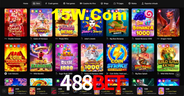 Sinta a adrenalina dos jogos de cassino com 488Bet